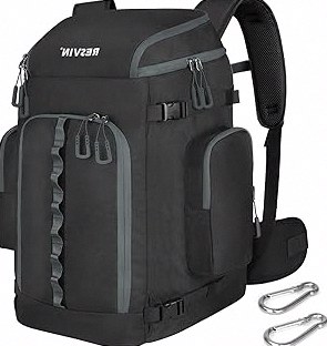 Ski & Snowboard Wall Rack, Ski Wall Mount & Ski Rack Wall Mount for Garage Space-Saving, Winter Gear Organizer, Fits Any Ski or Snowboard, Nonslip Ski Holders, Garage Organization, 1 Pack product image