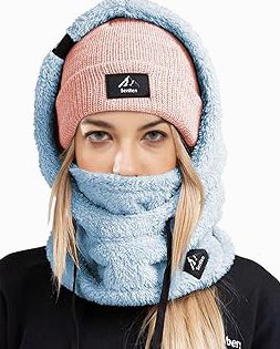 4 Pcs Ski Accessories Fleece Balaclava Mask with Snow Goggles Waterproof Winter Warm for Adults Men Women Outdoor product image