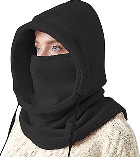 Ski Mask Fleece Balaclava, Windproof Face Mask Winter Warm Neck Cover Hat Hood for Men Women product image