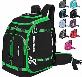 Ski Boot Bag - 65L Padded, Waterproof Ski Travel Backpack for Gear & Accessories product image